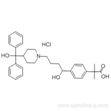 Benzeneaceticacid, 4-[1-hydroxy-4-[4-(hydroxydiphenylmethyl)-1-piperidinyl]butyl]-a,a-dimethyl-,hydrochloride (1:1) CAS 153439-40-8